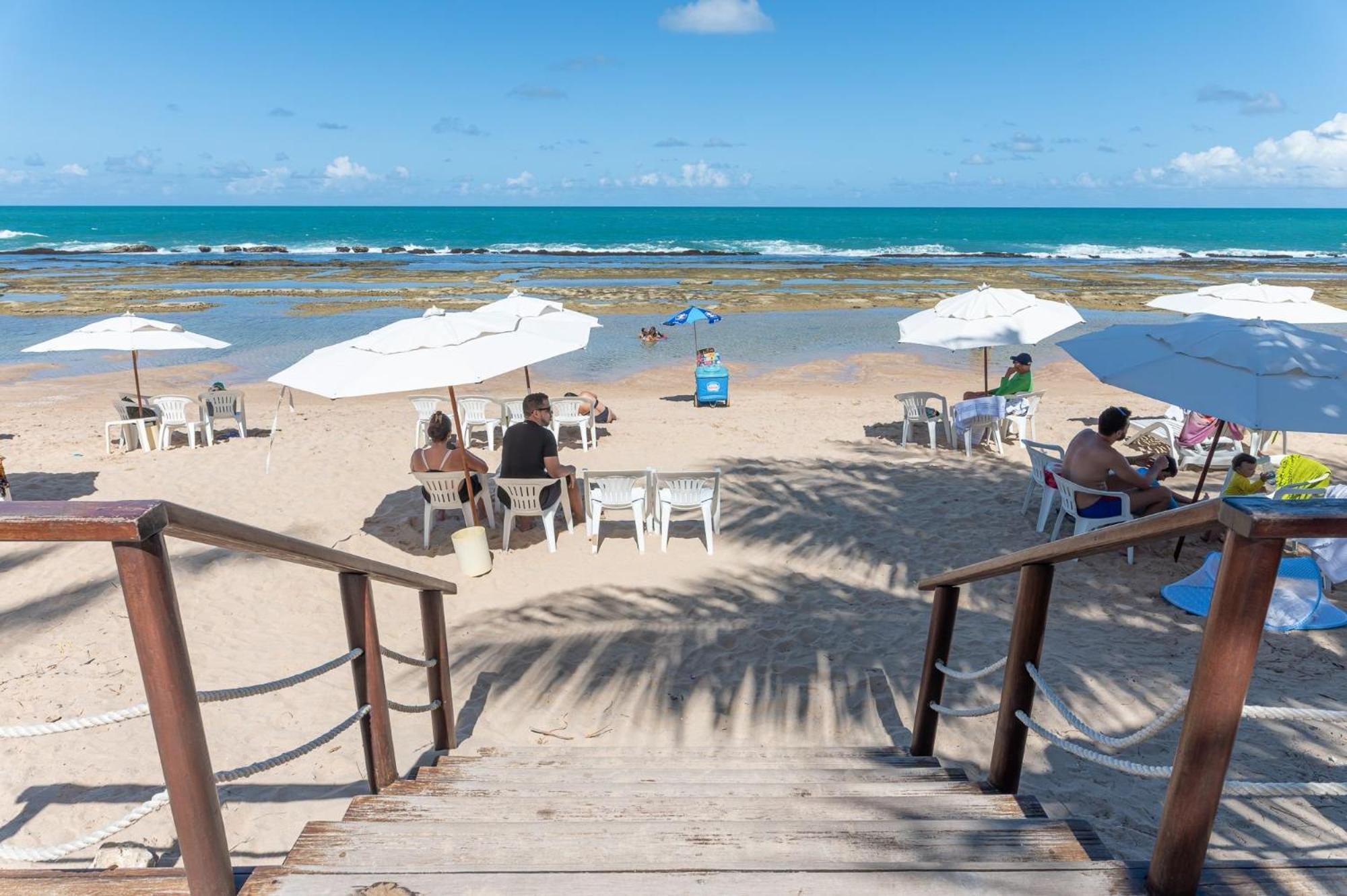 Marulhos Suites Resort Muro Alto Beira Mar Por Brevelar Pôrto das Galinhas エクステリア 写真